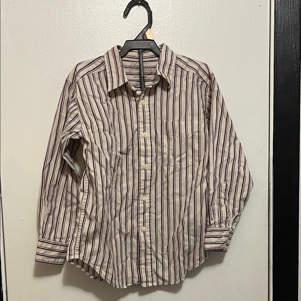 Striped Boy’s Shirt - Black and White